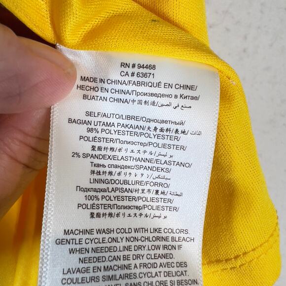 BCBGeneration 36"L Fit & Flare Midi Skirt Lrg 1/2 Lined Boho Retro Floral 60's - Picture 13 of 16